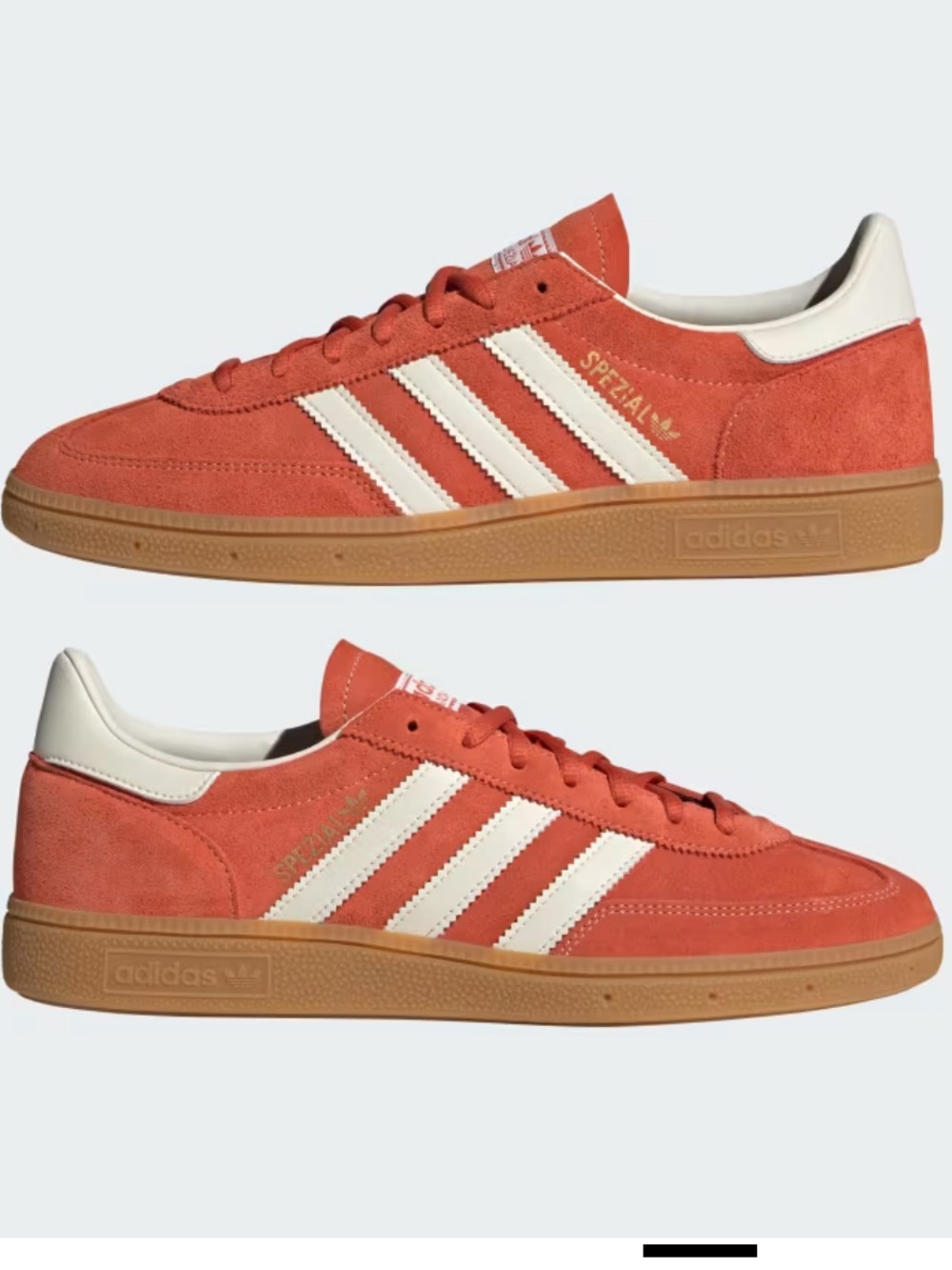 NIB Adidas spezial in preloved red women’s size 6